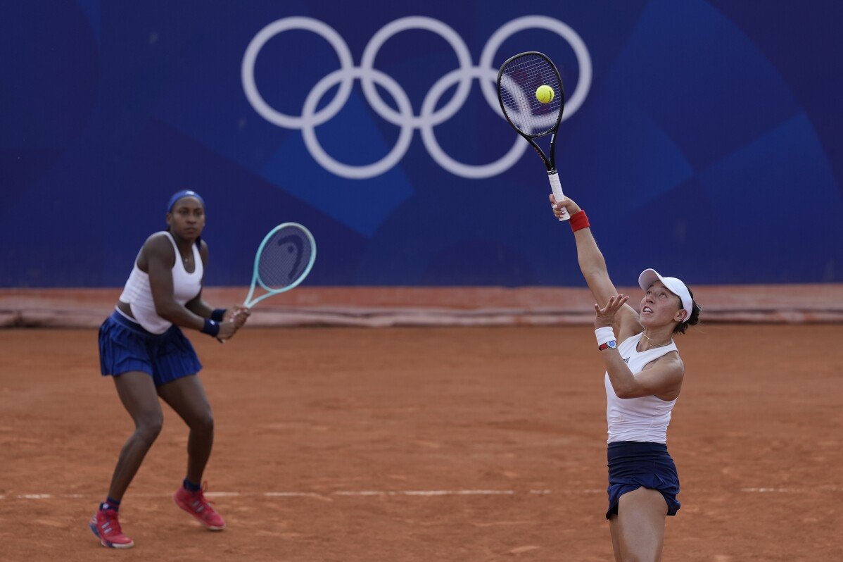 Coco Gauff's Paris Olympics come to an end after losing twice in a day in doubles