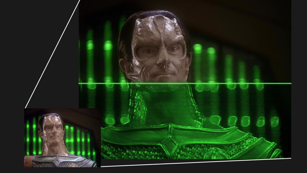 Watching fan-enhanced Star Trek with AI upscaling is surprisingly good