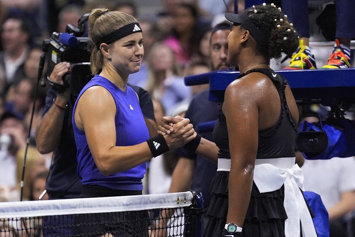 Naomi Osaka’s Forehand Falters, Leading to Defeat in US Open’s Second Round against Karolina Muchova