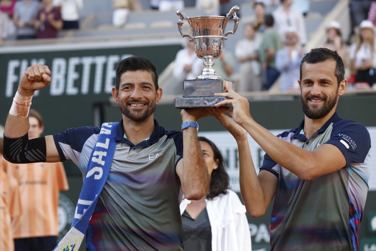 Arevalo and Pavic claim victory over Bolelli and Vavassori in men’s French Open doubles final