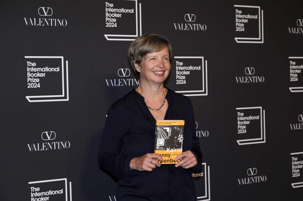 German author Jenny Erpenbeck wins International Booker Prize for tale of tangled love affair