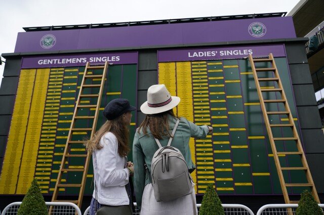 Confusion at Wimbledon's draw due to incorrect placement of names