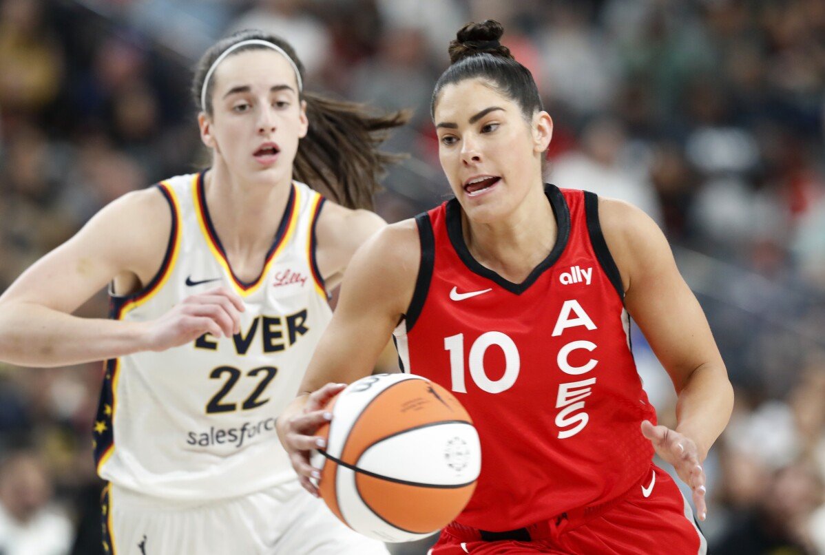 Kelsey Plum Scores 34 as Aces Beat Fever 88-69 in Front of Fifth-Largest Crowd in WNBA History