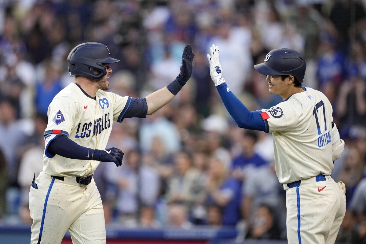 Tyler Glasnow shines with 10 strikeouts and Shohei Ohtani hits home run against former team as Dodgers beat Angels 7-2