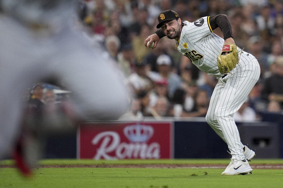 Jurickson Profar’s 2-run, 2-out single in the 10th inning gives the Padres a 7-6 win over the Nats