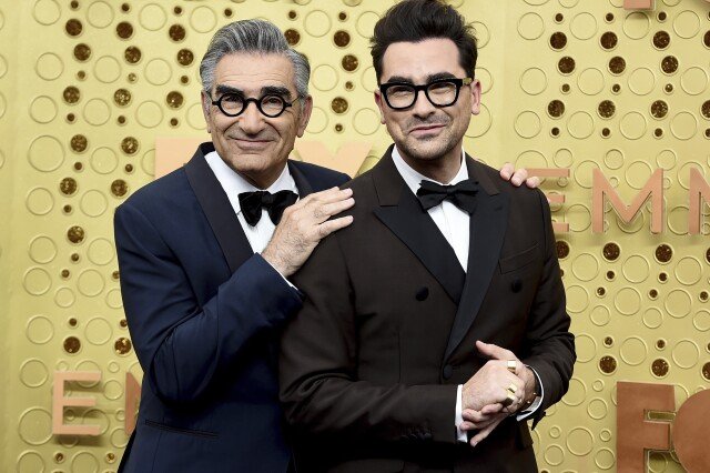 Eugene Levy and Dan Levy to become the first father-and-son co-hosts of the Emmys