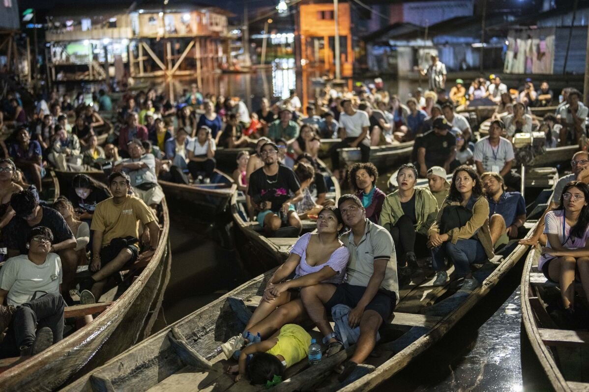 Film Festival Celebrating Tropical Forests Held in Poor Neighborhood in Peru’s Amazon Region