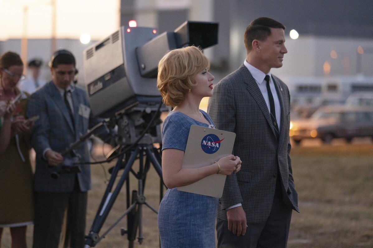 Movie Review: Scarlett Johansson shines in 'Fly Me to the Moon'