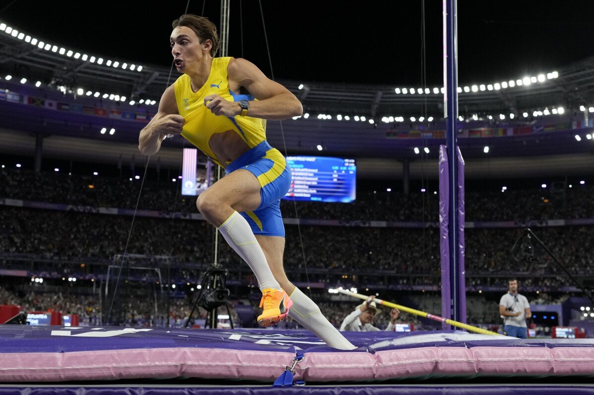 Greatest pole vaulter Duplantis to race fastest 400-meter hurdler Warholm in 100-meter sprint